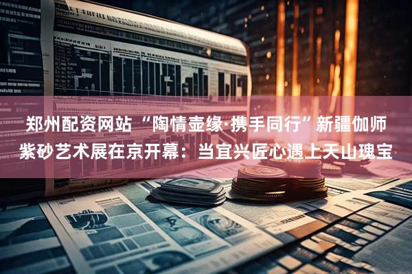 郑州配资网站 “陶情壶缘·携手同行”新疆伽师紫砂艺术展在京开幕：当宜兴匠心遇上天山瑰宝